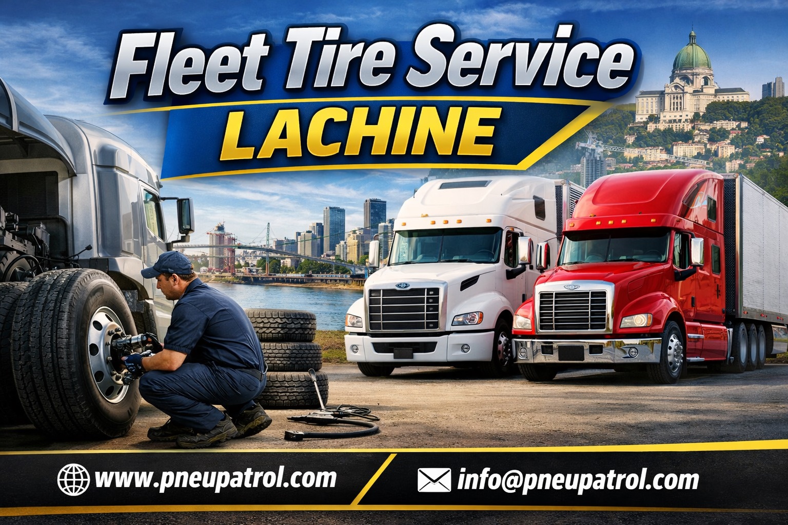 fleet tire service in Lachine