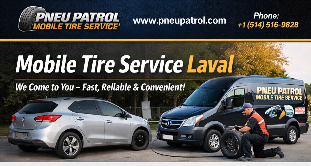 mobile tire service in Laval