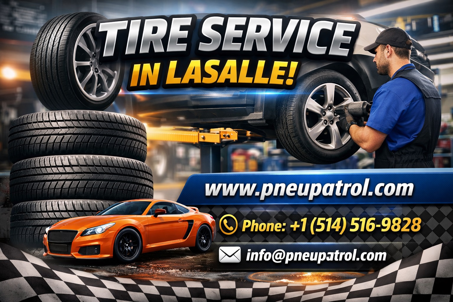 tire service in Lasalle